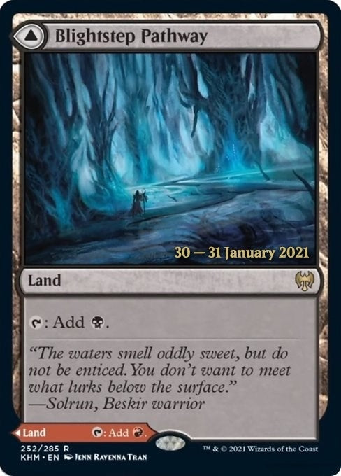 Image for Blightstep Pathway (Prerelease Cards) (252) - Magic: The Gathering
