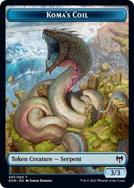 Image for Koma's Coil Token (Kaldheim) (7) - Magic: The Gathering
