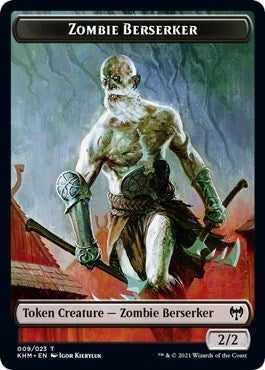 Image for Zombie Berserker Token (Kaldheim) (9) - Magic: The Gathering