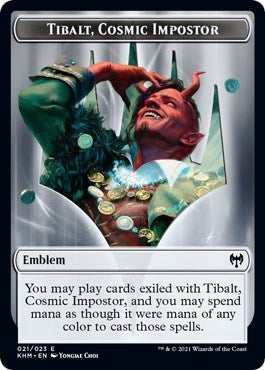 Image for Emblem - Tibalt, Cosmic Impostor (Kaldheim) (21) - Magic: The Gathering