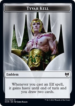 Image for Emblem - Tyvar Kell (Kaldheim) (22) - Magic: The Gathering