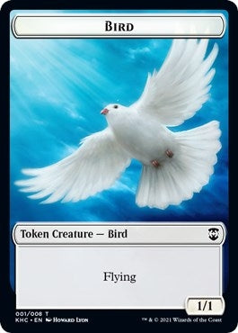 Image for Bird (001) // Soldier Double-Sided Token (Commander: Kaldheim) (1 // 4) - Magic: The Gathering