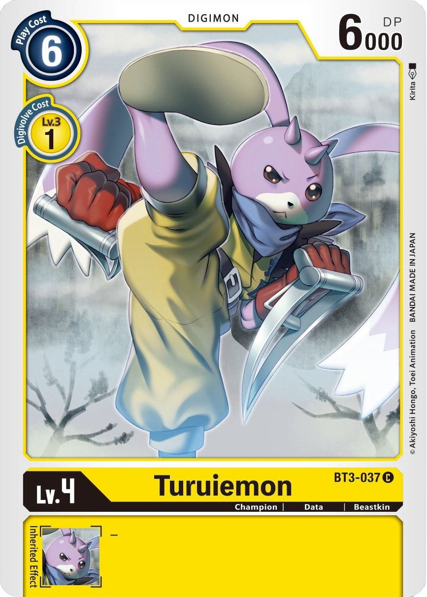 Image for Turuiemon (BT01-03B) (BT3-037 C) - Digimon Card Game