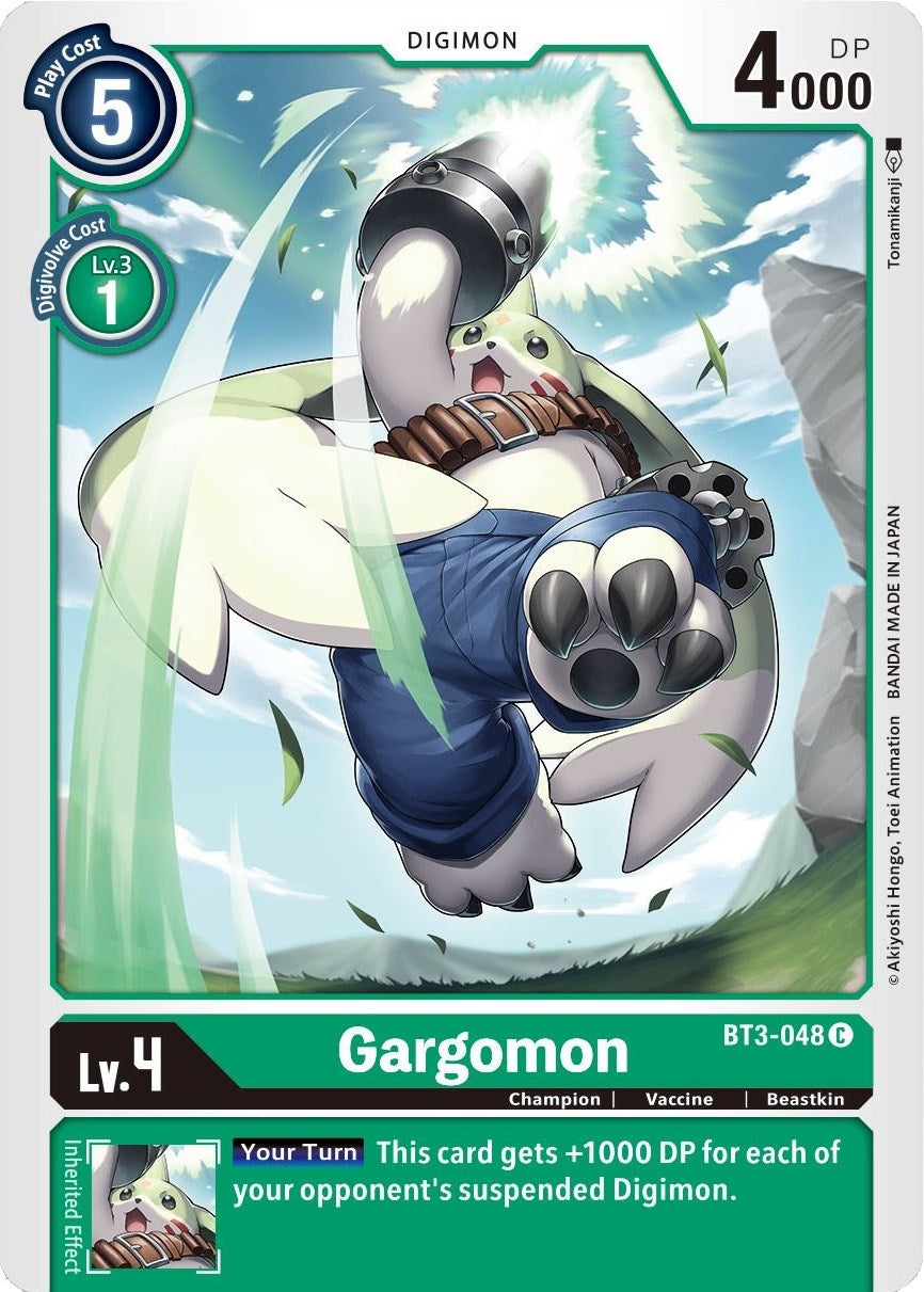 Image for Gargomon (BT01-03B) (BT3-048 C) - Digimon Card Game