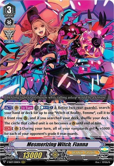 Image for Mesmerizing Witch, Fianna (V-SS07: Clan Selection Plus Vol.1) (V-SS07/008EN) - Cardfight Vanguard