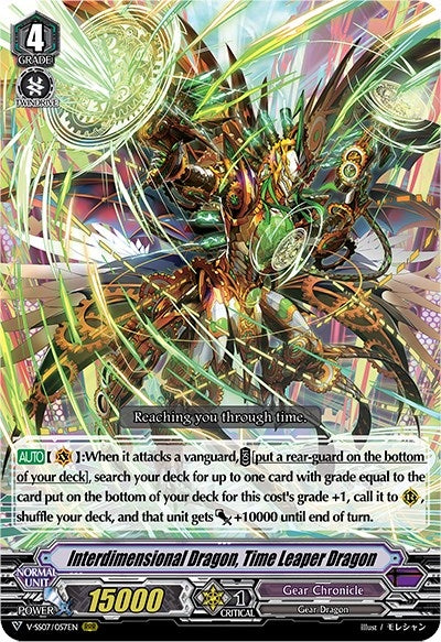 Image for Interdimensional Dragon, Time Leaper Dragon (V-SS07: Clan Selection Plus Vol.1) (V-SS07/057EN) - Cardfight Vanguard