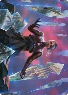 Image for Behold the Multiverse Art Card (Art Series: Kaldheim) (10) - Magic: The Gathering
