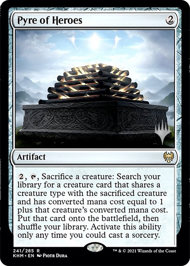 Image for Pyre of Heroes (Promo Pack: Kaldheim) (241) - Magic: The Gathering