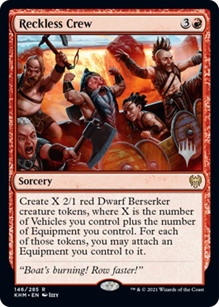 Image for Reckless Crew (Promo Pack: Kaldheim) (146) - Magic: The Gathering