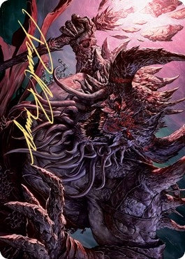 Image for Dream Devourer Art Card (Gold-Stamped Signature) (Art Series: Kaldheim) (23) - Magic: The Gathering