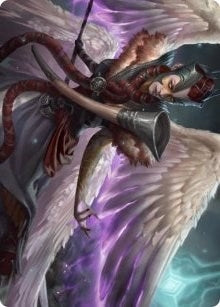 Image for Firja, Judge of Valor Art Card (Art Series: Kaldheim) (56) - Magic: The Gathering