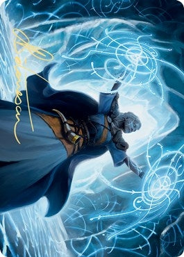 Image for Frost Augur Art Card (Gold-Stamped Signature) (Art Series: Kaldheim) (14) - Magic: The Gathering