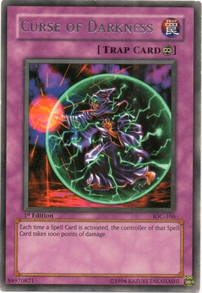Image for Curse of Darkness (Invasion of Chaos) (IOC-106) - YuGiOh