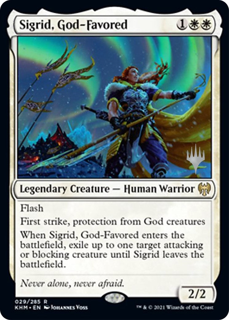 Image for Sigrid, God-Favored (Promo Pack: Kaldheim) (29) - Magic: The Gathering