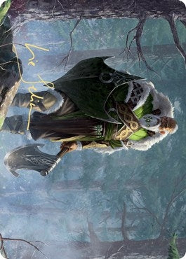 Image for Fynn, the Fangbearer Art Card (Gold-Stamped Signature) (Art Series: Kaldheim) (44) - Magic: The Gathering