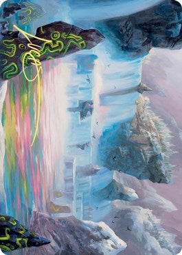 Image for Glittering Frost Art Card (Gold-Stamped Signature) (Art Series: Kaldheim) (45) - Magic: The Gathering