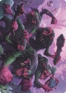 Image for Hagi Mob Art Card (Art Series: Kaldheim) (36) - Magic: The Gathering