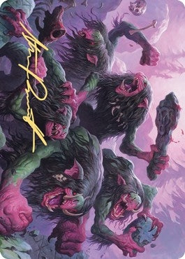 Image for Hagi Mob Art Card (Gold-Stamped Signature) (Art Series: Kaldheim) (36) - Magic: The Gathering