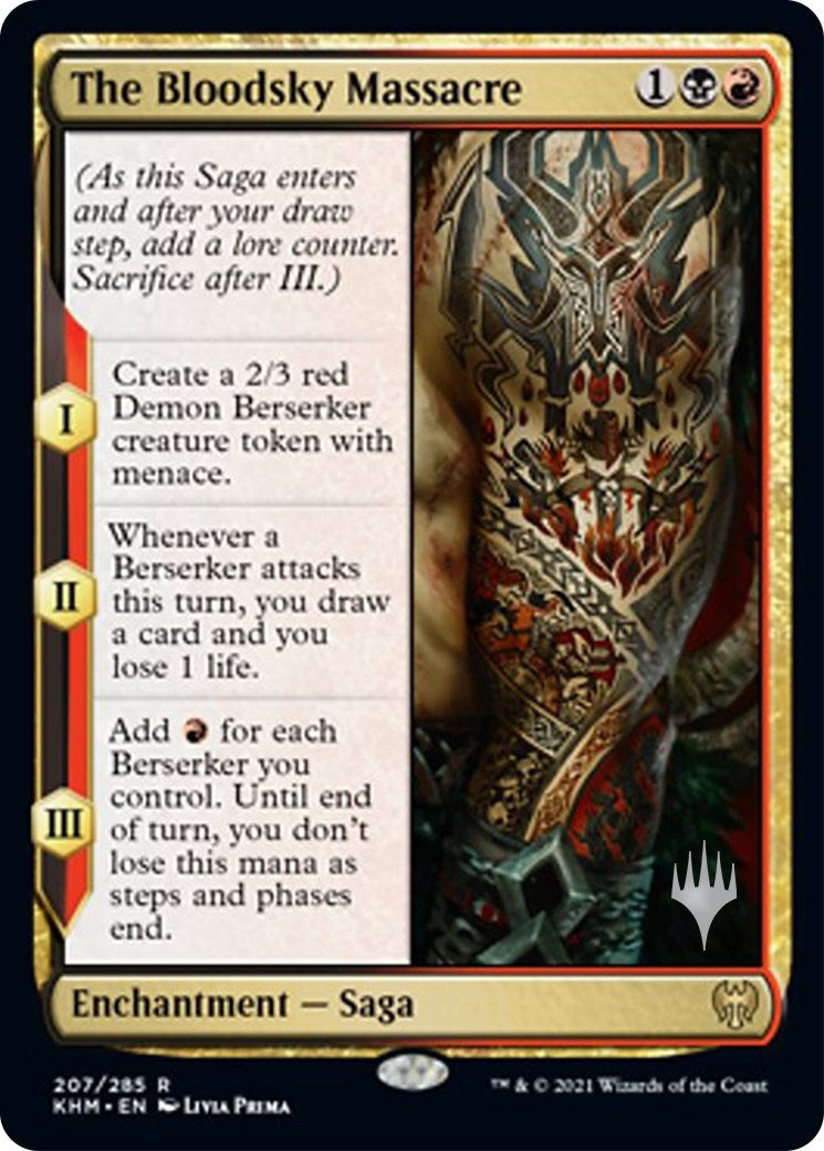 Image for The Bloodsky Massacre (Promo Pack: Kaldheim) (207) - Magic: The Gathering