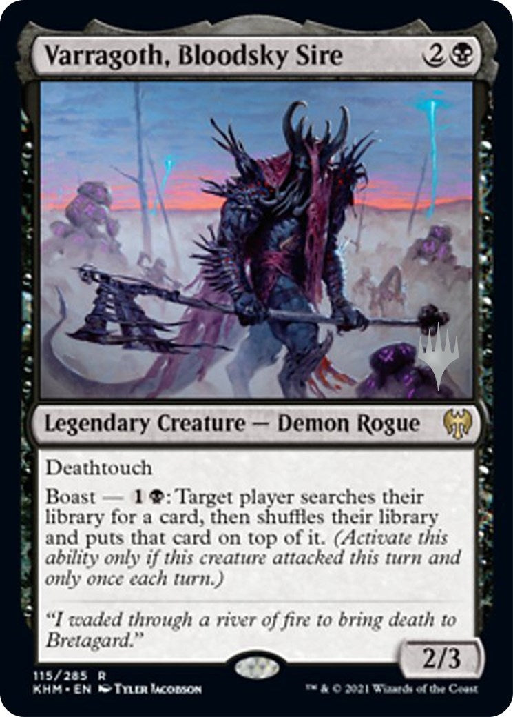 Image for Varragoth, Bloodsky Sire (Promo Pack: Kaldheim) (115) - Magic: The Gathering