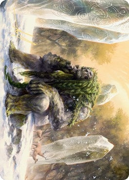 Image for Svella, Ice Shaper Art Card (Gold-Stamped Signature) (Art Series: Kaldheim) (66) - Magic: The Gathering