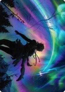 Image for The Prismatic Bridge Art Card (Art Series: Kaldheim) (64) - Magic: The Gathering