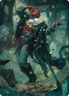 Image for Tibalt, Cosmic Impostor Art Card (Art Series: Kaldheim) (67) - Magic: The Gathering