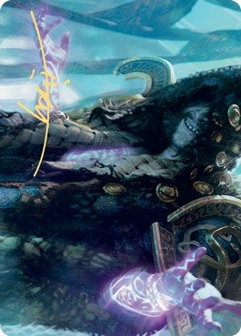 Image for Valki, God of Lies Art Card (Gold-Stamped Signature) (Art Series: Kaldheim) (28) - Magic: The Gathering