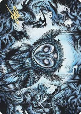 Image for Vega, the Watcher Art Card (Gold-Stamped Signature) (Art Series: Kaldheim) (81) - Magic: The Gathering