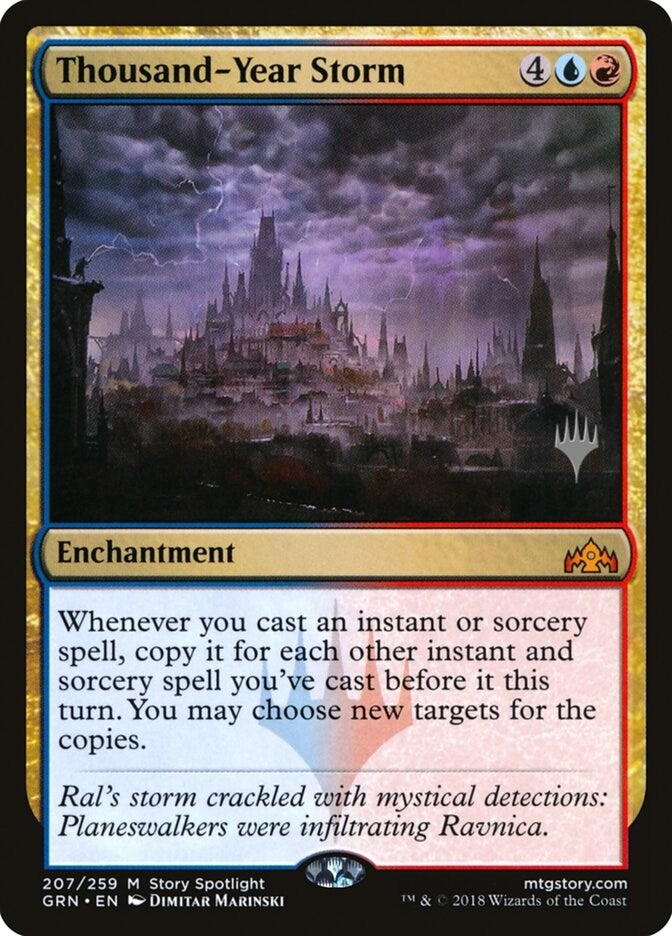 Image for Thousand-Year Storm (Promo Pack: Kaldheim) (207) - Magic: The Gathering