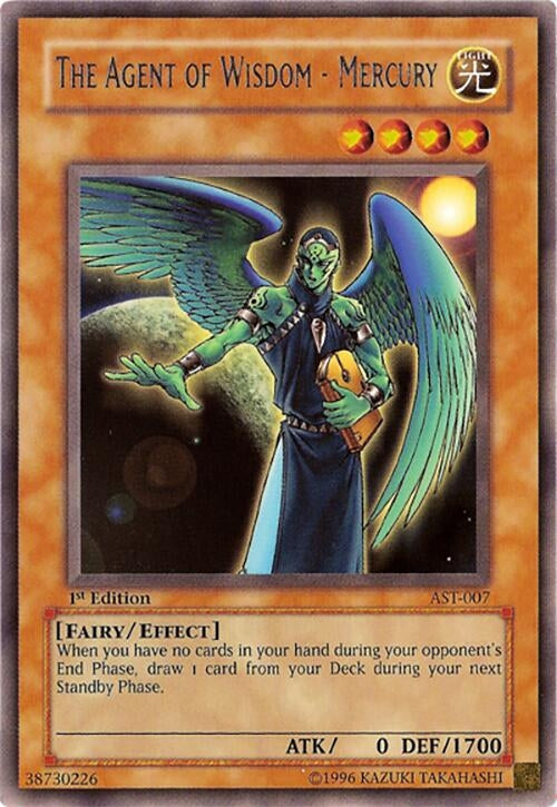 Image for The Agent of Wisdom - Mercury (Ancient Sanctuary) (AST-007) - YuGiOh
