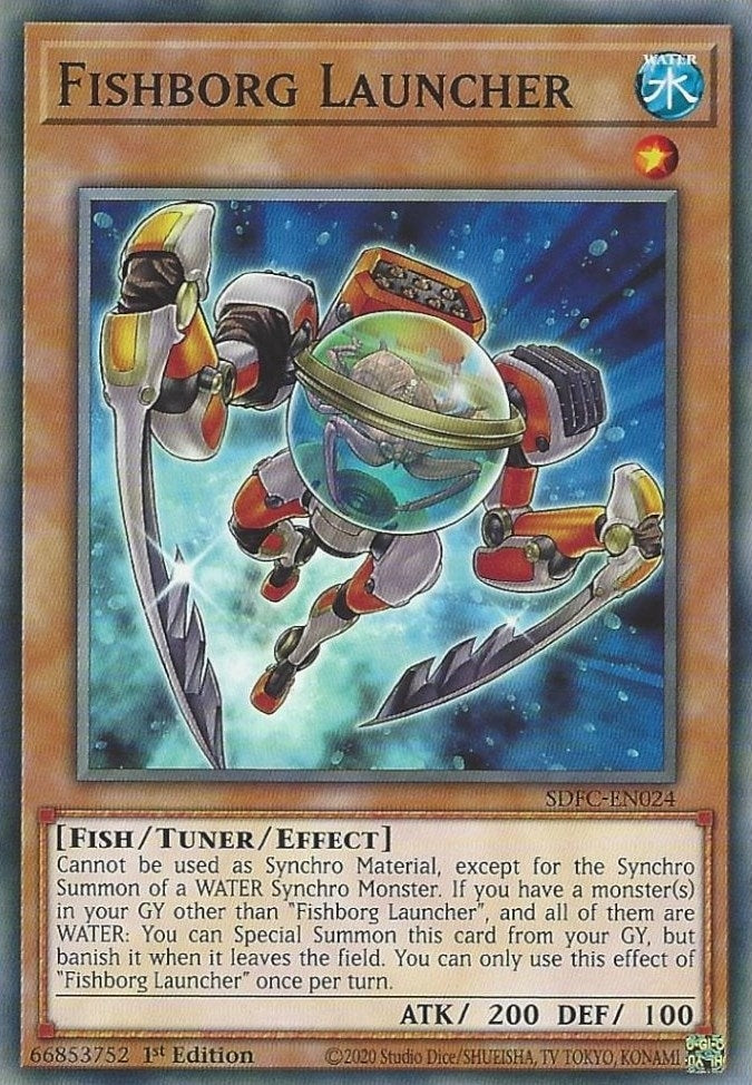 Image for Fishborg Launcher (Structure Deck: Freezing Chains) (SDFC-EN024) - YuGiOh