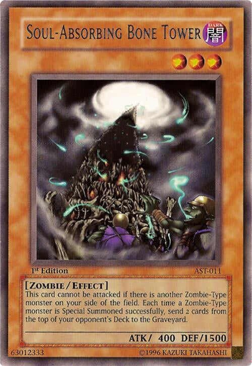 Image for Soul-Absorbing Bone Tower (Ancient Sanctuary) (AST-011) - YuGiOh