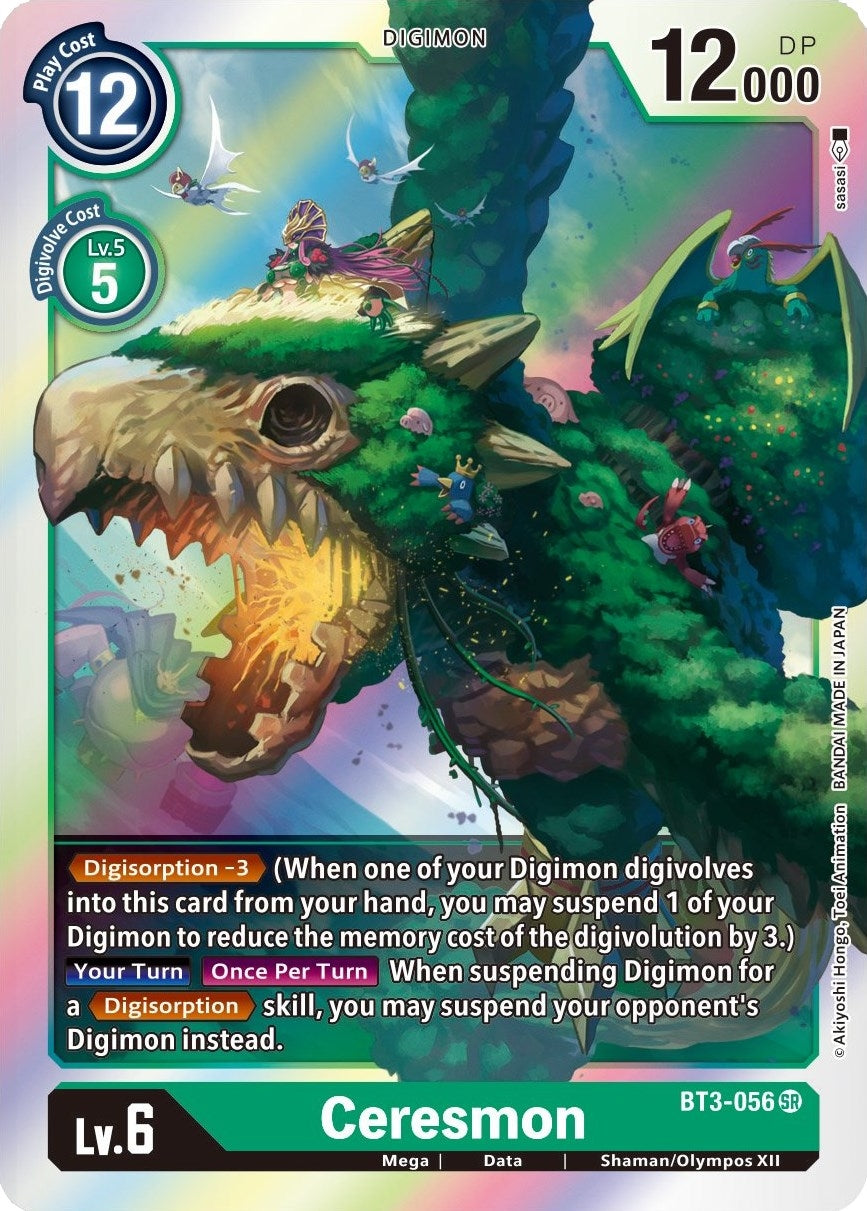 Image for Ceresmon (BT01-03B) (BT3-056 SR) - Digimon Card Game