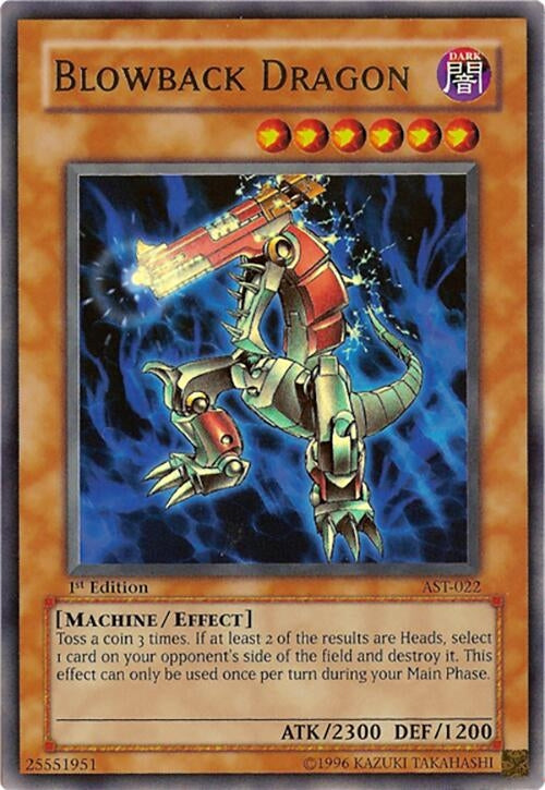 Image for Blowback Dragon (Ancient Sanctuary) (AST-022) - YuGiOh
