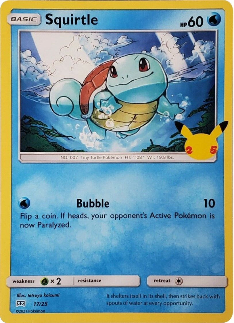 Image for Squirtle (McDonald's 25th Anniversary Promos) (017/025) - Pokemon