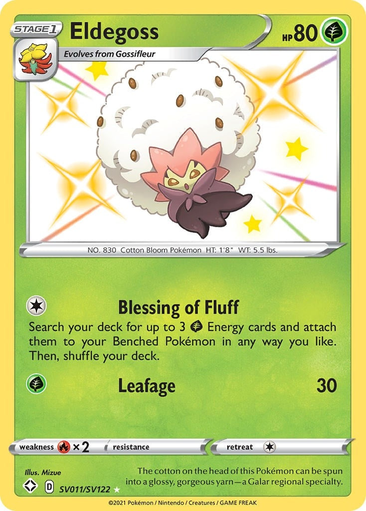 Image for Eldegoss (Shining Fates: Shiny Vault) (SV011/SV122) - Pokemon