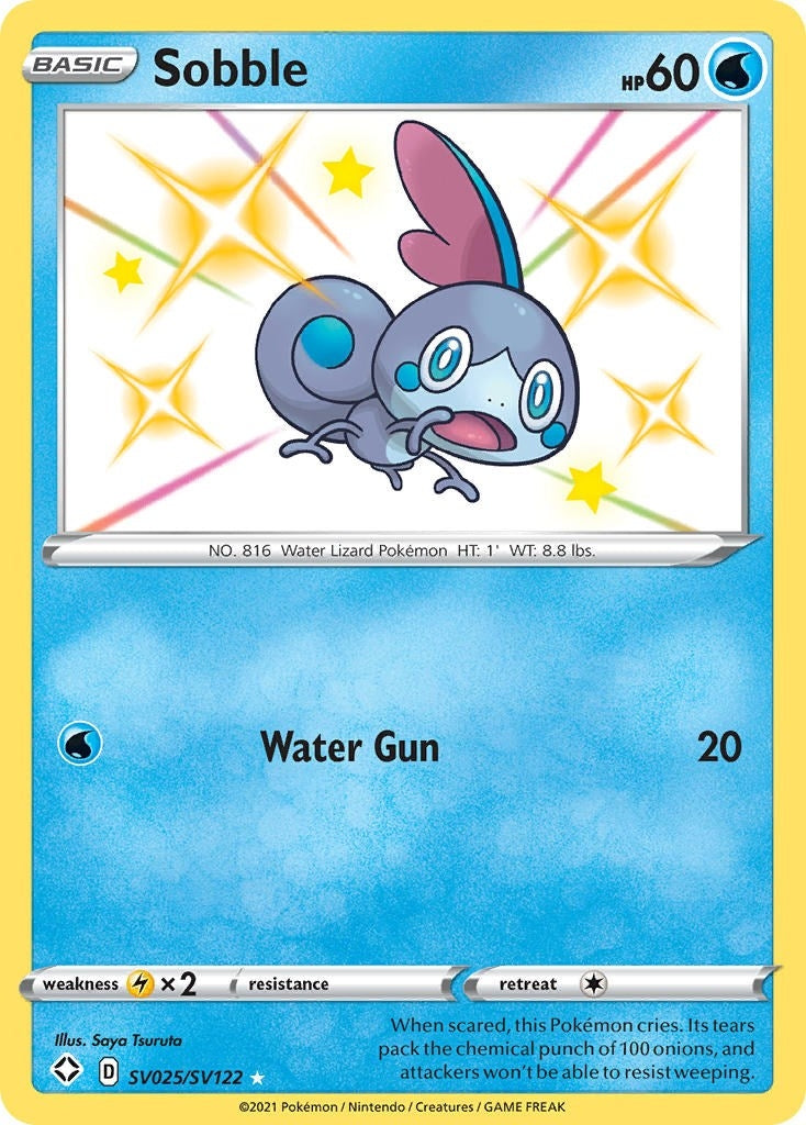 Image for Sobble (Shining Fates: Shiny Vault) (SV025/SV122) - Pokemon