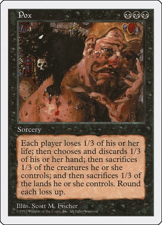 Image for Pox (Fifth Edition) - Magic: The Gathering