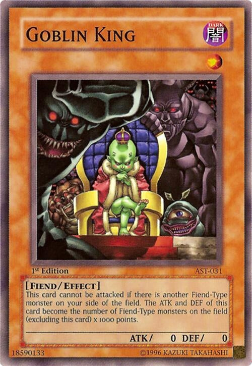 Image for Goblin King (Ancient Sanctuary) (AST-031) - YuGiOh