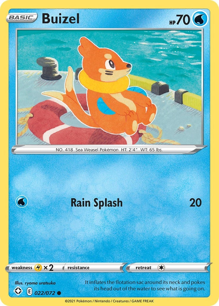Image for Buizel (Shining Fates) (022/072) - Pokemon