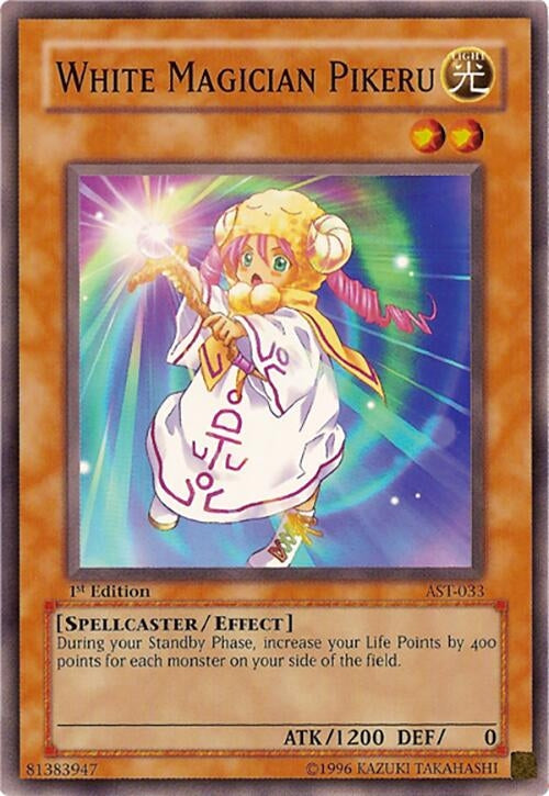 Image for White Magician Pikeru (Ancient Sanctuary) (AST-033) - YuGiOh