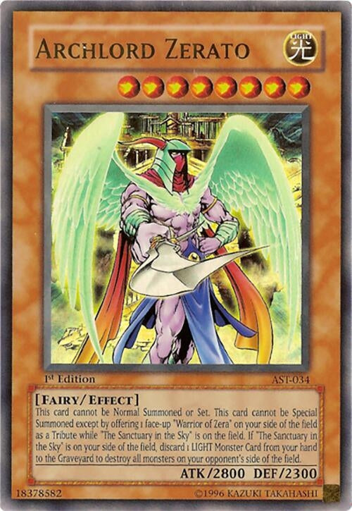 Image for Archlord Zerato (Ancient Sanctuary) (AST-034) - YuGiOh