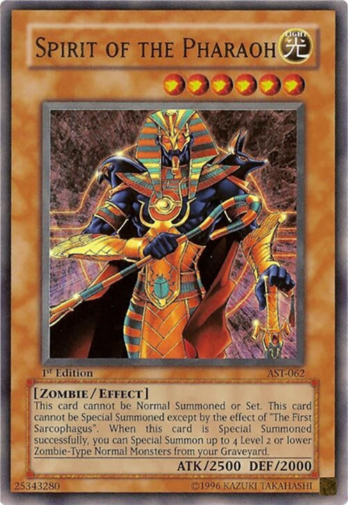 Image for Spirit of the Pharaoh (Ancient Sanctuary) (AST-062) - YuGiOh