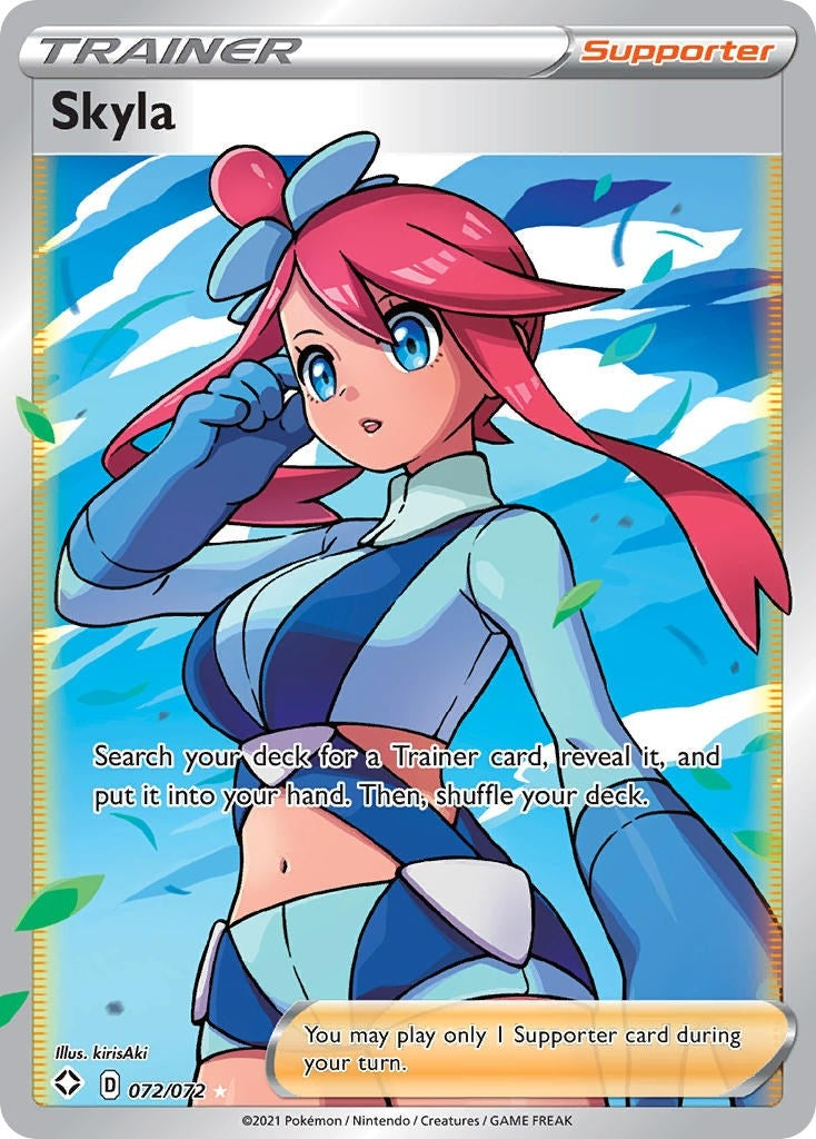 Image for Skyla (Full Art) (Shining Fates) (072/072) - Pokemon