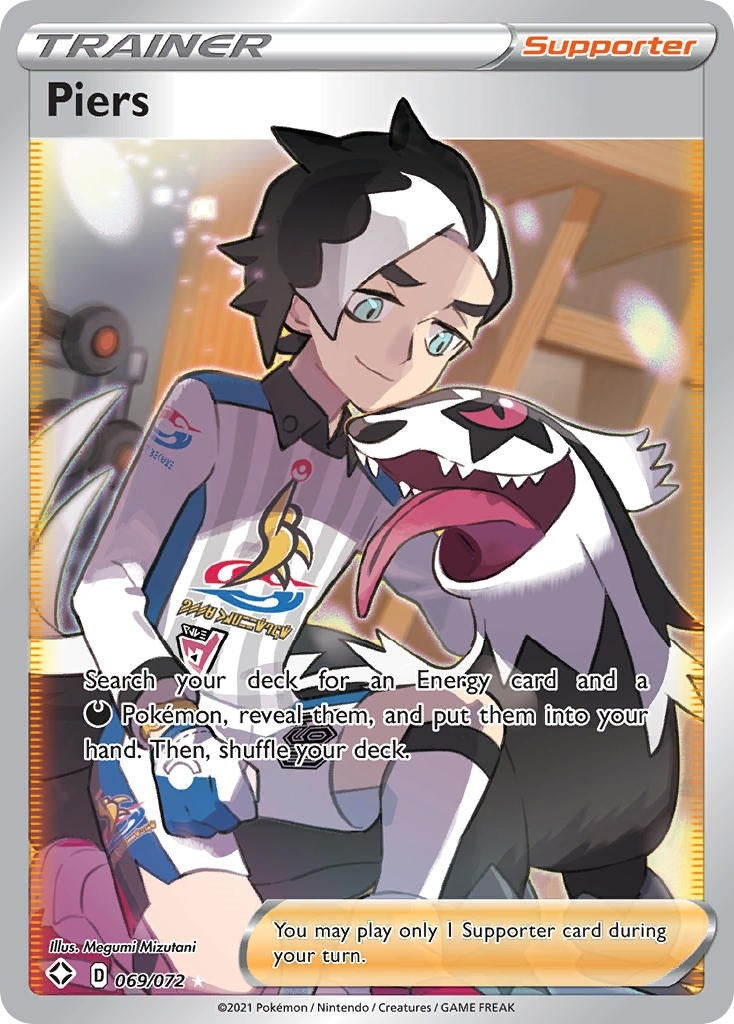 Image for Piers (Full Art) (Shining Fates) (069/072) - Pokemon