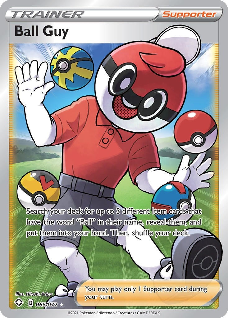 Image for Ball Guy (Full Art) (Shining Fates) (065/072) - Pokemon