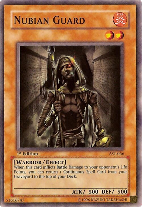 Image for Nubian Guard (Ancient Sanctuary) (AST-066) - YuGiOh