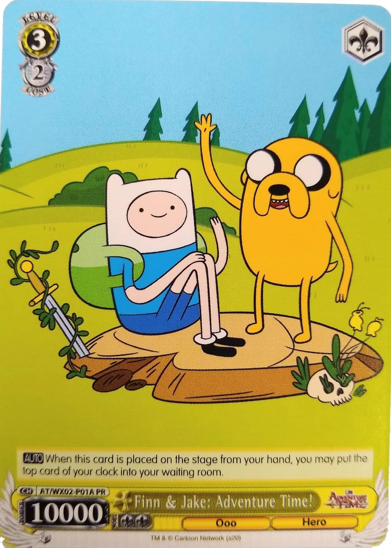 Image for Finn & Jake: Adventure Time! (Adventure Time) (AT/WX02-P01A PR) - Weiss Schwarz