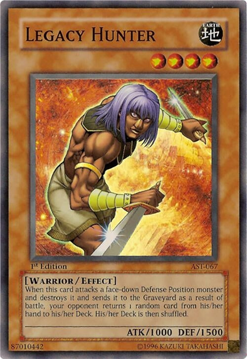 Image for Legacy Hunter (Ancient Sanctuary) (AST-067) - YuGiOh
